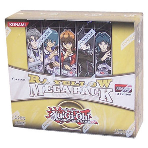 Yu-Gi-Oh Cards Zexal - RA Yellow Mega Pack - Booster Box (24 Packs) (New)