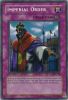 Yu-Gi-Oh Card - PSV-104 - IMPERIAL ORDER (secret rare holo) *1st Edition* (Mint)