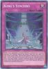 Yu-Gi-Oh Card - INOV-EN067 - KING'S SYNCHRO (super rare holo) (Mint)