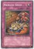Yu-Gi-Oh Card - SD8-EN033 - RECKLESS GREED (common) (Mint)