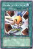 Yu-Gi-Oh Card - SDMM-EN028 - HAND DESTRUCTION (common) (Mint)
