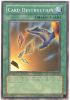 Yu-Gi-Oh Card - SDY-042 - CARD DESTRUCTION (super rare holo) (Mint)