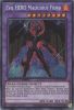 Yu-Gi-Oh Card - SGX3-ENA21 - EVIL HERO MALICIOUS FIEND  (secret rare holo) (Mint)