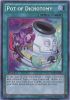 Yu-Gi-Oh Card - SHSP-EN065 - POT OF DICHOTOMY (secret rare holo) (Mint)