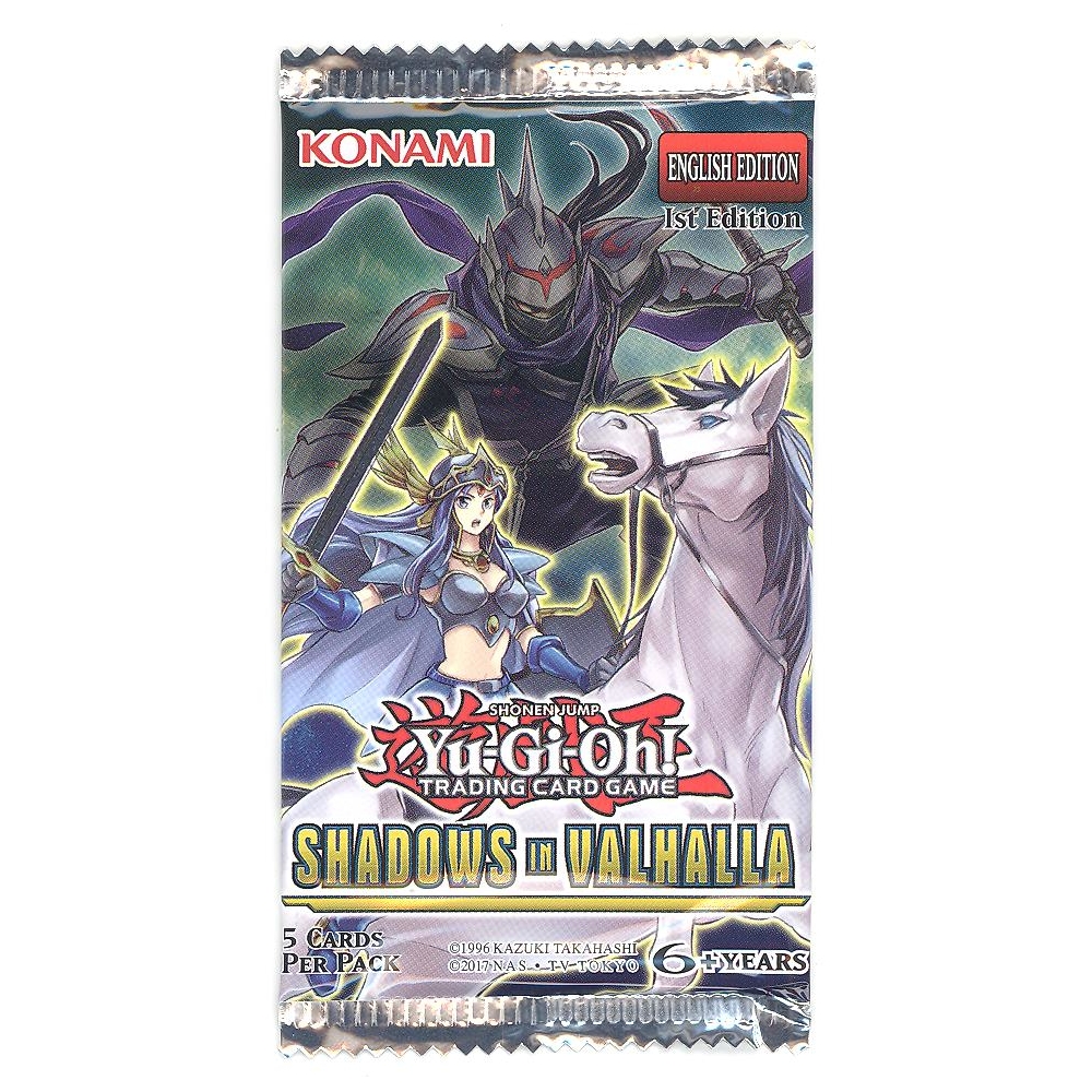 Yu-Gi-Oh Cards - Shadows in Valhalla - Booster Pack (5 Foil Cards) (Mint): Sell2BBNovelties.com ...
