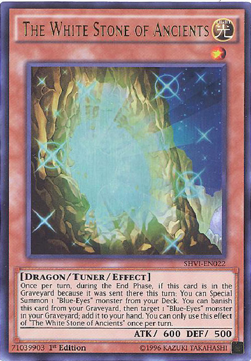 Thẻ Bài Yugioh Chính Hãng | The White Stone Of Legend | DPKB Super Rare