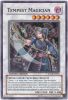 Yu-Gi-Oh Card - SOVR-ENSE1 - TEMPEST MAGICIAN (super rare holo) (Mint)