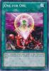 Yu-Gi-Oh Card - SP13-EN050 - ONE FOR ONE (starfoil rare) (Mint)