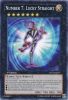 Yu-Gi-Oh Card - SP14-EN027 - NUMBER 7: LUCKY STRAIGHT (starfoil rare) (Mint)