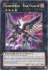 Yu-Gi-Oh Card - SP15-EN037 - RAIDRAPTOR - RISE FALCON (shatterfoil rare) (Mint)