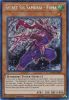 Yu-Gi-Oh Card - SPWA-EN001 - SECRET SIX SAMURAI - FUMA (secret rare holo) (Mint)