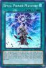 Yu-Gi-Oh Card - SR08-EN022 - SPELL POWER MASTERY (super rare holo) (Mint)