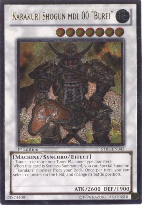 karakuri yugioh cards Watchdog mdl 313 "Saizan" | Card Details Mint / near mint condition trading card Yu-Gi-Oh! - Runaway Karakuri (EXVC-EN058)