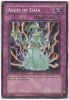 Yu-Gi-Oh Card - STON-EN068 - AEGIS OF GAIA (secret rare holo) (Mint)