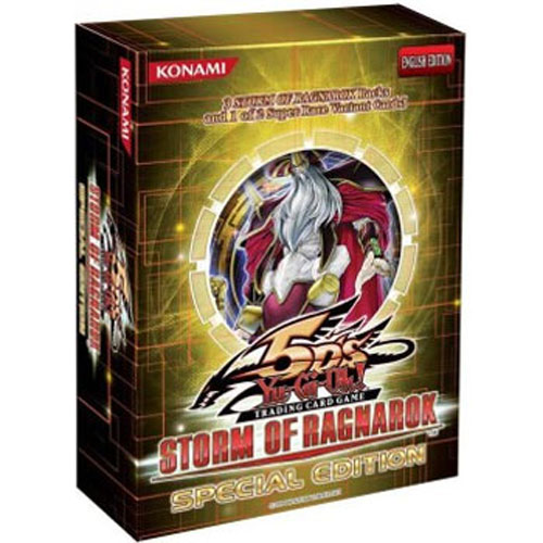 Yu-Gi-Oh! Storm Of Ragnarok Special Edition Booster Box - 3 Factory Sealed Packs Yu-Gi-Oh Booster Box Yu-Gi-Oh! Storm Of Ragnarok Special Edition Booster Box - 3 Factory Sealed Packs Yu-Gi-Oh Booster Box