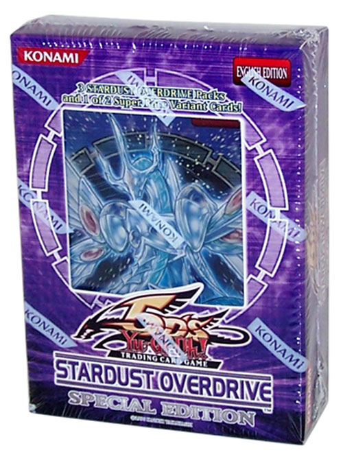 Yu-Gi-Oh Cards 5D's - Stardust Overdrive *Special Edition* (3 SOVR packs & 1 Variant Promo Card) (Ne: Sell2BBNovelties.com: Sell TY Beanie Babies, Action Figures, Barbies, Cards & Toys selling online Yu-Gi-Oh Cards 5D's - Stardust Overdrive *Special Edition* (3 SOVR packs & 1 Variant Promo Card) (Ne: Sell2BBNovelties.com: Sell TY Beanie Babies, Action Figures, Barbies, Cards & Toys selling online
