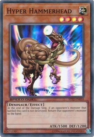 Yu-Gi-Oh Card - STP2-EN010 - HYPER HAMMERHEAD (super rare holo) (Mint ...