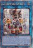 Yu-Gi-Oh Card - SUDA-EN050 - CLOCKWORK KNIGHT  (quarter century secret rare holo) (Mint)