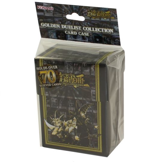Konami Yu-Gi-Oh! Card Case - GOLDEN DUELIST COLLECTION (Holds Over 70 Sleeved Cards) (New): Sell2BBNovelties.com: Sell TY Beanie Babies, Action Figures, Barbies, Cards & Toys selling online Konami Yu-Gi-Oh! Card Case - GOLDEN DUELIST COLLECTION (Holds Over 70 Sleeved Cards) (New): Sell2BBNovelties.com: Sell TY Beanie Babies, Action Figures, Barbies, Cards & Toys selling online