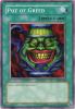 Yu-Gi-Oh Card - SYE-040 - POT OF GREED (common) (Mint)