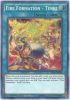 Yu-Gi-Oh Card - FIGA-EN028 - FIRE FORMATION - TENKI (secret rare holo) (Mint)