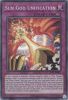 Yu-Gi-Oh Card - LED7-EN007 - SUN GOD UNIFICATION (super rare holo) (Mint)