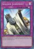 Yu-Gi-Oh Card - MAZE-EN063 - SOLEMN JUDGMENT (super rare holo) (Mint)