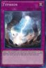 Yu-Gi-Oh Card - OP01-EN013 - TYPHOON (super rare holo) (Mint)