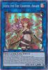 Yu-Gi-Oh Card - OP10-EN010 - HIITA THE FIRE CHARMER, ABLAZE (super rare holo) (Mint)