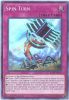 Yu-Gi-Oh Card - INCH-EN013 - SPIN TURN (super rare holo) (Mint)