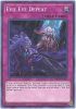Yu-Gi-Oh Card - INCH-EN037 - EVIL EYE DEFEAT (super rare holo) (Mint)