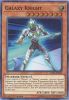 Yu-Gi-Oh Card - LED3-EN040 - GALAXY KNIGHT (super rare holo) (Mint)
