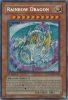 Yu-Gi-Oh Card - TAEV-EN006 - RAINBOW DRAGON (secret rare holo) [1st Edition] (Mint)