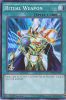 Yu-Gi-Oh Card - THSF-EN050 - RITUAL WEAPON (super rare holo) (Mint)