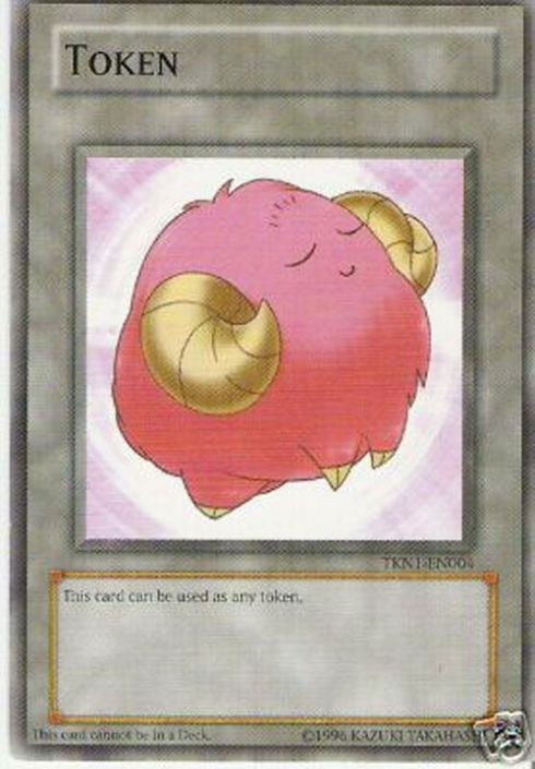 Yu-Gi-Oh Card - TKN1-EN004 - TOKEN: SCAPEGOAT (red) (common) (Mint)