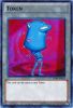 Yu-Gi-Oh Card - TKN4-EN011 - TOKEN: OJAMA (blue) (super rare holo) (Mint)