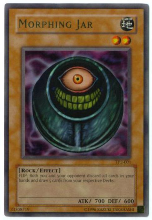 Yu-Gi-Oh Card - TP2-001 - MORPHING JAR (ultra rare holo - Near Mint)  (Mint): Sell2BBNovelties.com: Sell TY Beanie Babies, Action Figures,  Barbies, Cards & Toys selling online