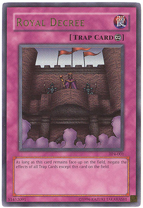 Yu-Gi-Oh! Karte Royal Decree THSF-EN058 | Super Rare | Unlimited Edition | Aus The Secret Forces