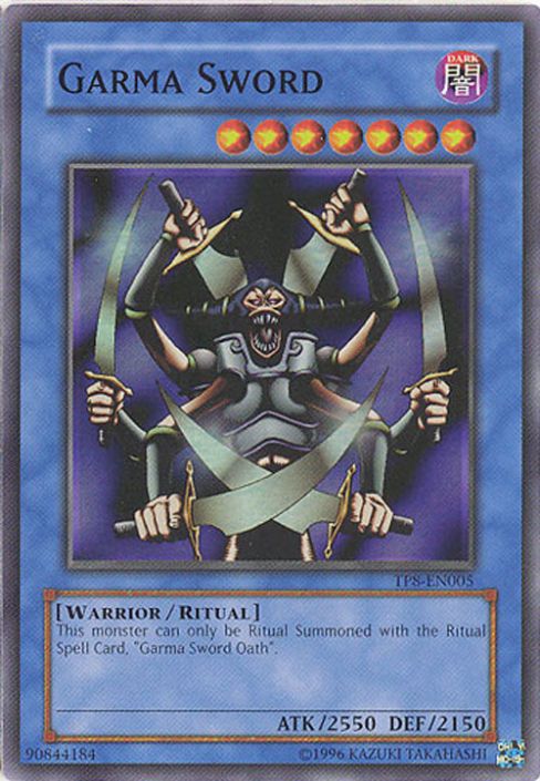 Yu-Gi-Oh Card - TP8-EN005 - GARMA SWORD (super rare holo