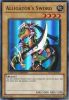 Yu-Gi-Oh Card - WP11-EN012 - ALLIGATOR'S SWORD (super rare holo) (Mint)