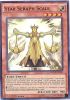 Yu-Gi-Oh Card - WSUP-EN019 - STAR SERAPH SCALE (super rare holo) (Mint)