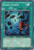 Yu-Gi-Oh Card - YSDS-EN024 - HEAVY STORM (common) (Mint)